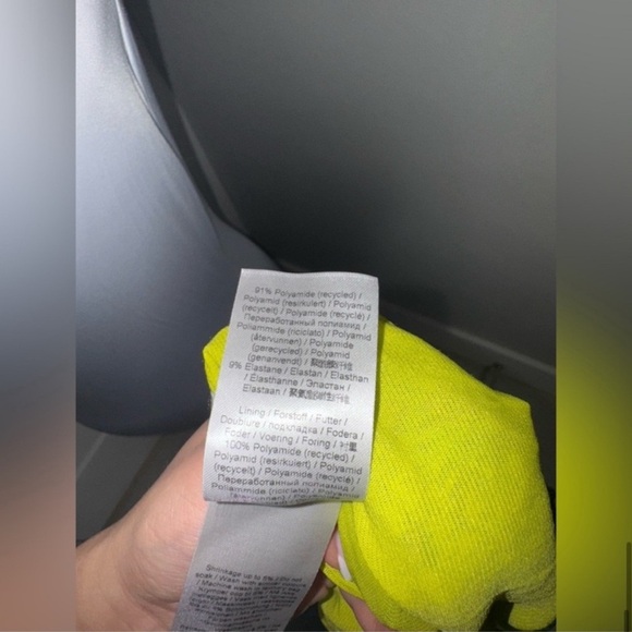 Ganni Ruched Printed Long Sleeve Stretch-Mesh Midi Dress - Picture 11 of 12